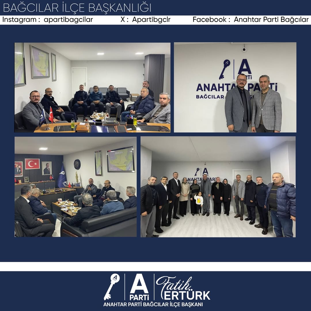 Genel Merkez STK İlişkileri Başkan Yardımcımız Hasan Bilici ilçe başkanlığımızı ziyaret etti.